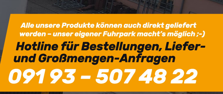 FISCHER BAUSTOFF DRIVE-IN - Hotline: 09193-5074822 anrufen
